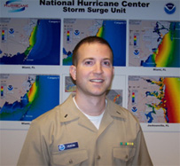 Image of Jeff Pereira, NOAA Corps Officer, National Hurricane Center